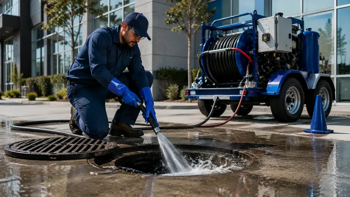 Commercial Hydro Jet Drain Cleaning in Alpaugh